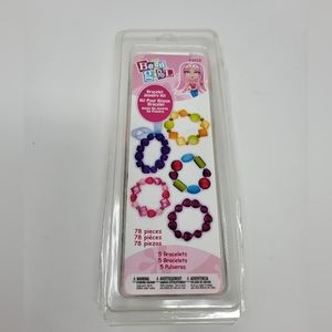 Bead Girl‎ Bracelet Jewelry Kit 78 pieces Makes 5 Bracelets New